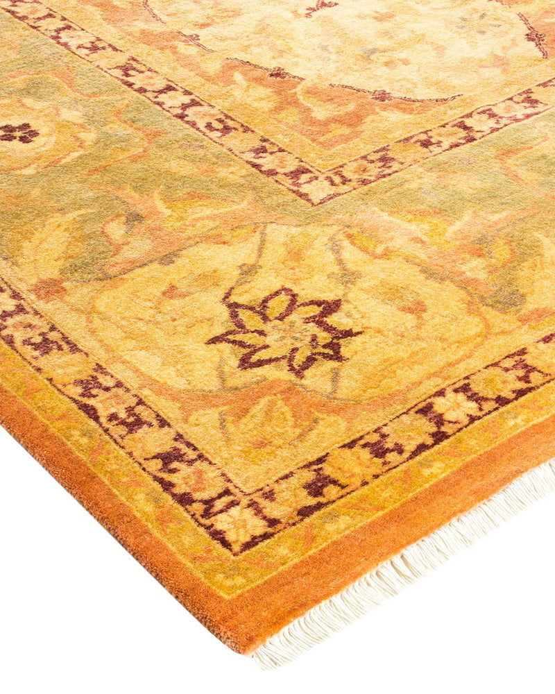 One-of-a-Kind Imported Hand-knotted Area Rug  - Brown,  9' 2" x 12' 3" - Modern Rug Importers