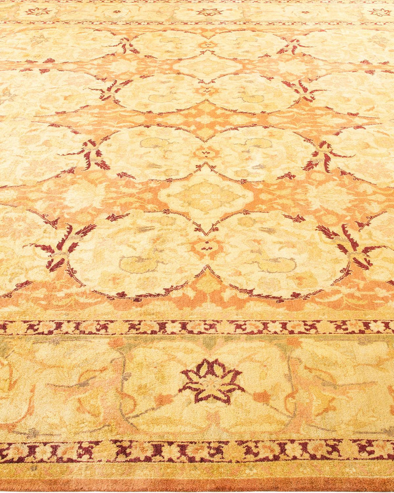 One-of-a-Kind Imported Hand-knotted Area Rug  - Brown,  9' 2" x 12' 3" - Modern Rug Importers