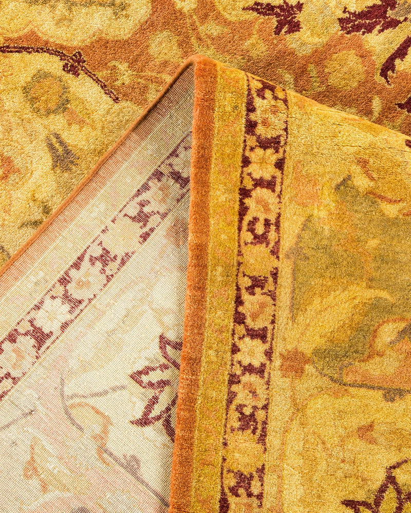 One-of-a-Kind Imported Hand-knotted Area Rug  - Brown,  9' 2" x 12' 3" - Modern Rug Importers