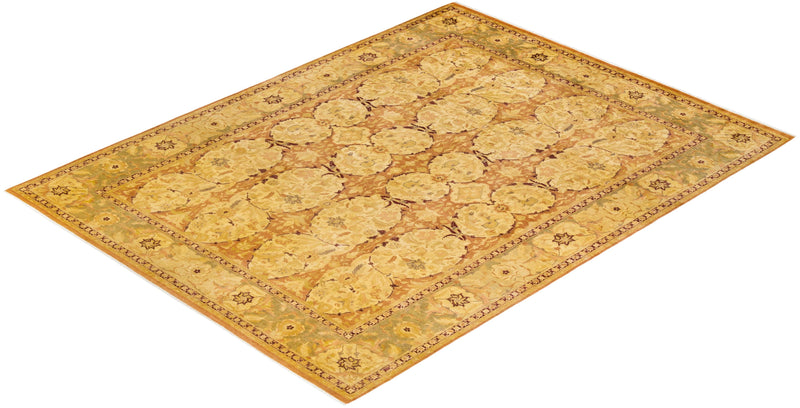 One-of-a-Kind Imported Hand-knotted Area Rug  - Brown,  9' 2" x 12' 3" - Modern Rug Importers