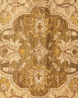 One-of-a-Kind Imported Hand-knotted Area Rug  - Green, 10' 3" x 13' 4" - Modern Rug Importers