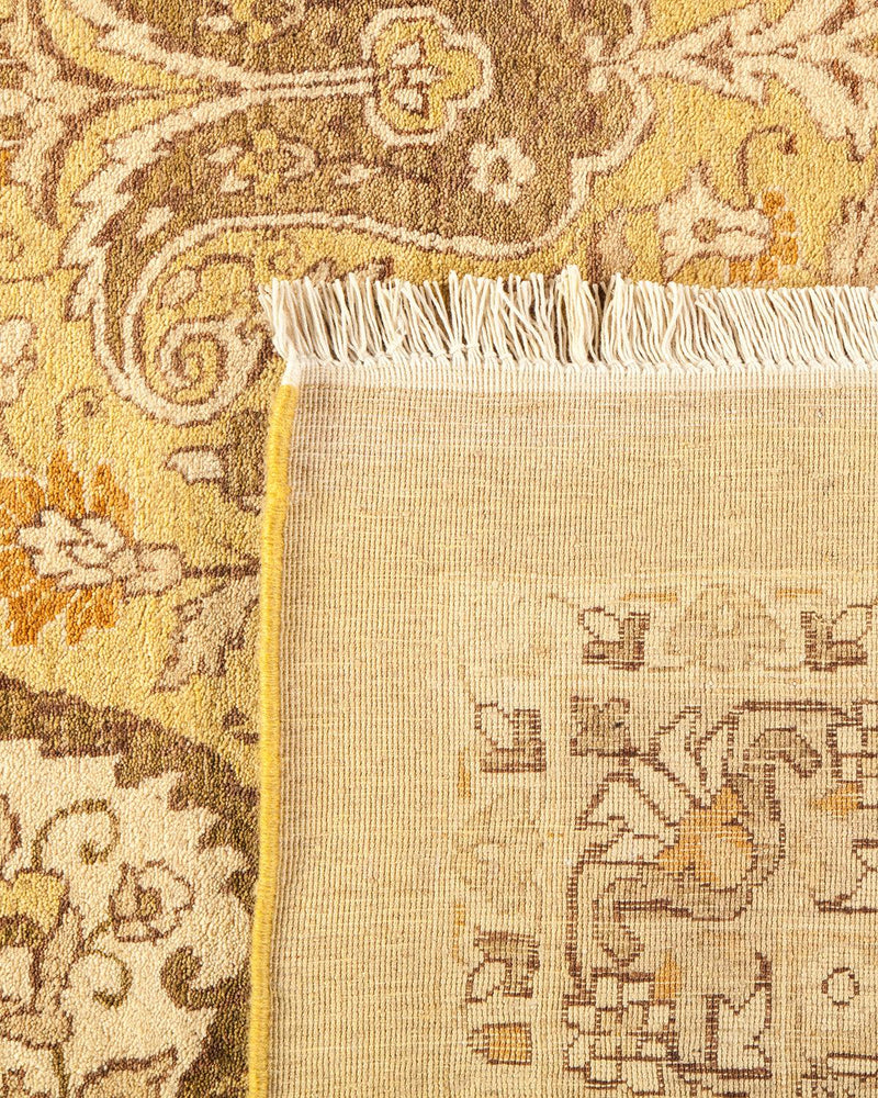 One-of-a-Kind Imported Hand-knotted Area Rug  - Green, 10' 3" x 13' 4" - Modern Rug Importers