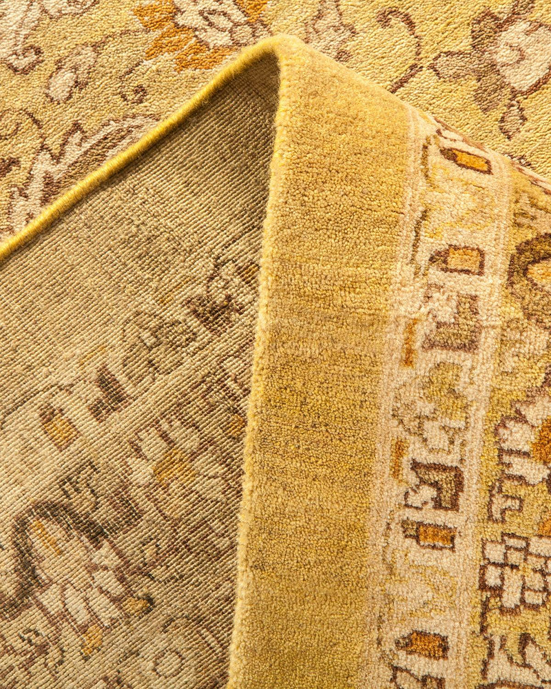 One-of-a-Kind Imported Hand-knotted Area Rug  - Green, 10' 3" x 13' 4" - Modern Rug Importers