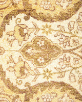 One-of-a-Kind Imported Hand-knotted Area Rug  - Green,  6' 2" x 9' 2" - Modern Rug Importers