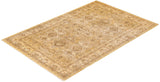 One-of-a-Kind Imported Hand-knotted Area Rug  - Green,  6' 2" x 9' 2" - Modern Rug Importers
