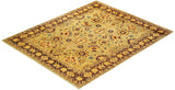 One-of-a-Kind Imported Hand-Knotted Area Rug  - Green, 8' 1" x 9' 10" - Modern Rug Importers