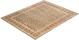 One-of-a-Kind Imported Hand-Knotted Area Rug  - Green, 9' 1" x 11' 10" - Modern Rug Importers