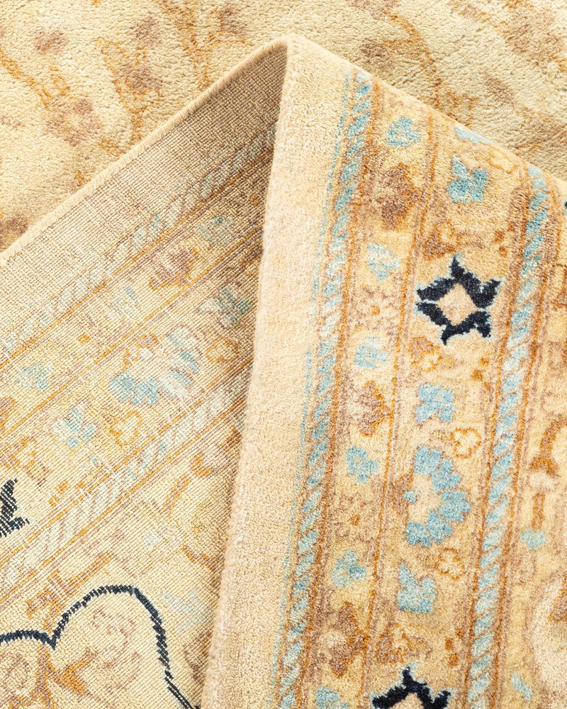 One-of-a-Kind Imported Hand-knotted Area Rug  - Ivory, 10' 1" x 15' 2" - Modern Rug Importers