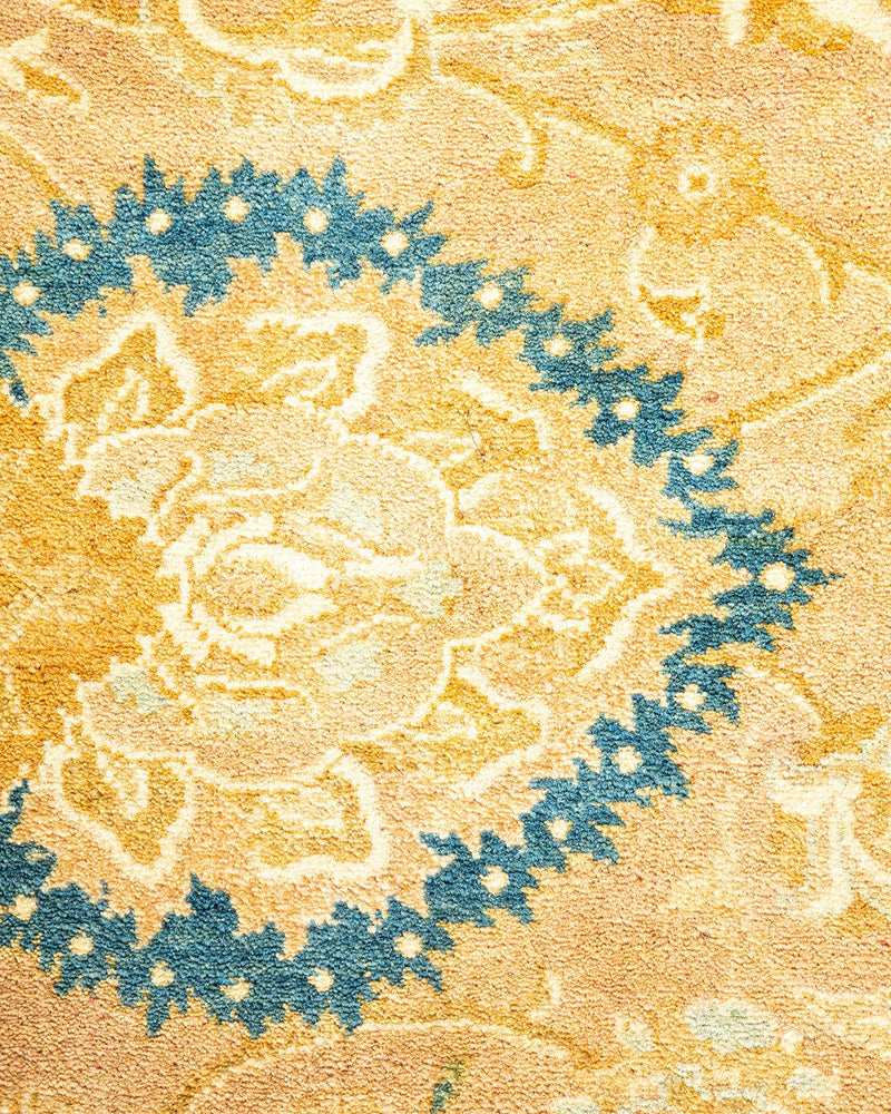 One-of-a-Kind Imported Hand-knotted Area Rug  - Ivory,  5' 10" x 8' 8" - Modern Rug Importers
