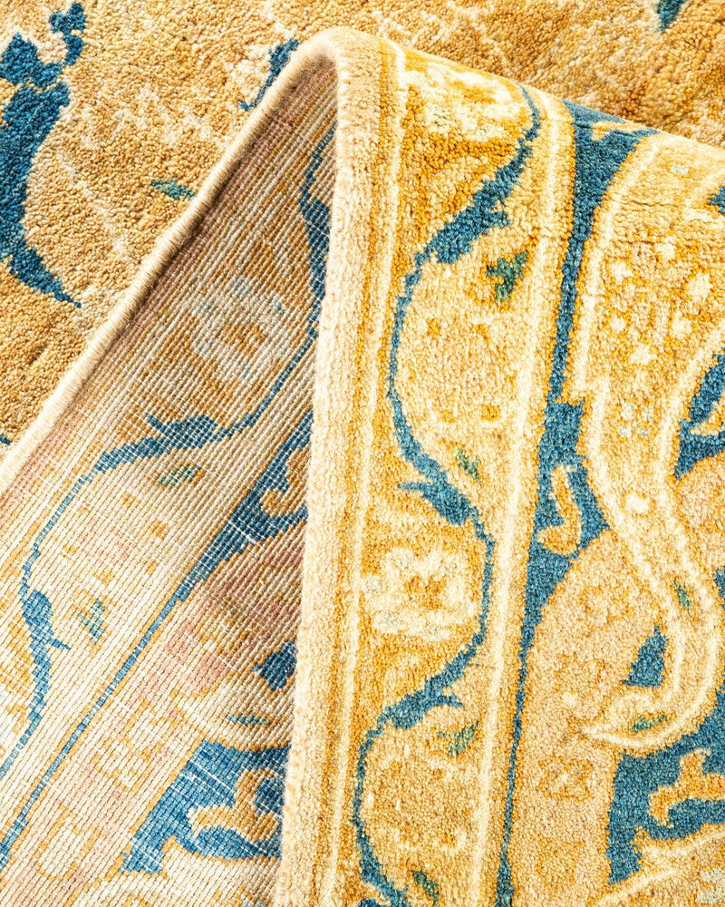 One-of-a-Kind Imported Hand-knotted Area Rug  - Ivory,  5' 10" x 8' 8" - Modern Rug Importers