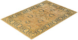 One-of-a-Kind Imported Hand-knotted Area Rug  - Ivory,  5' 10" x 8' 8" - Modern Rug Importers