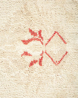 One-of-a-Kind Imported Hand-Knotted Area Rug  - Ivory, 6' 0" x 9' 2" - Modern Rug Importers