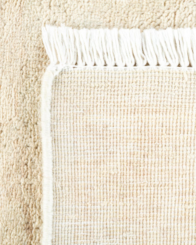 One-of-a-Kind Imported Hand-Knotted Area Rug  - Ivory, 6' 0" x 9' 2" - Modern Rug Importers