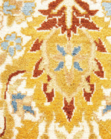 One-of-a-Kind Imported Hand-Knotted Area Rug  - Ivory, 6' 2" x 9' 2" - Modern Rug Importers