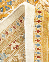 One-of-a-Kind Imported Hand-Knotted Area Rug  - Ivory, 6' 2" x 9' 2" - Modern Rug Importers