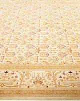 One-of-a-Kind Imported Hand-Knotted Area Rug  - Ivory, 7' 10" x 10' 1" - Modern Rug Importers