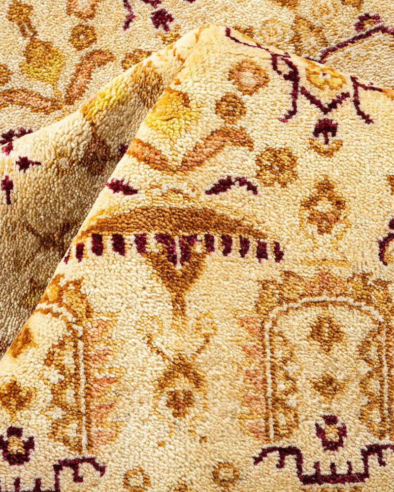 One-of-a-Kind Imported Hand-Knotted Area Rug  - Ivory, 7' 10" x 10' 1" - Modern Rug Importers
