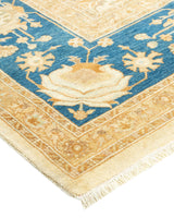One-of-a-Kind Imported Hand-Knotted Area Rug  - Ivory, 8' 1" x 10' 1" - Modern Rug Importers