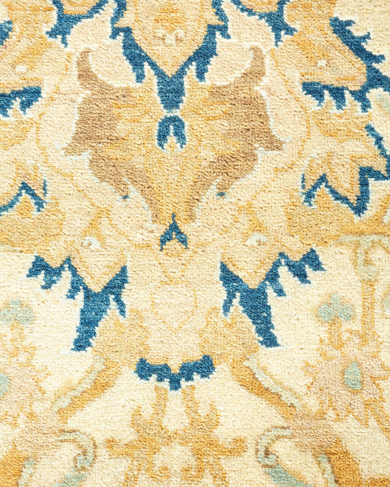 One-of-a-Kind Imported Hand-Knotted Area Rug  - Ivory, 8' 1" x 10' 1" - Modern Rug Importers