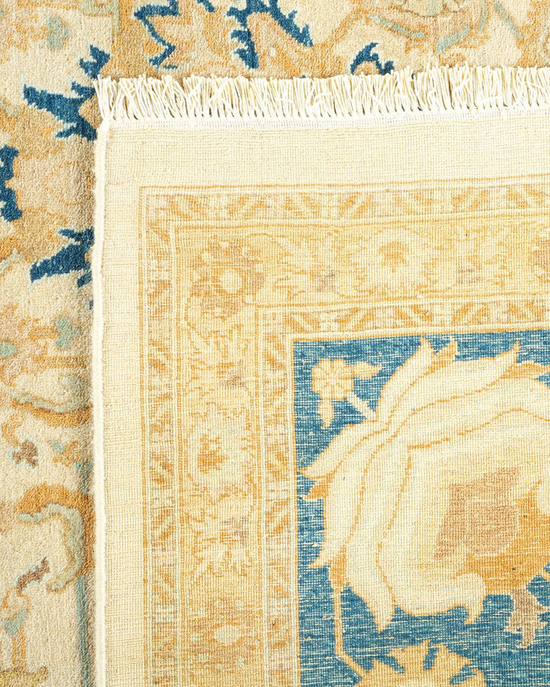 One-of-a-Kind Imported Hand-Knotted Area Rug  - Ivory, 8' 1" x 10' 1" - Modern Rug Importers