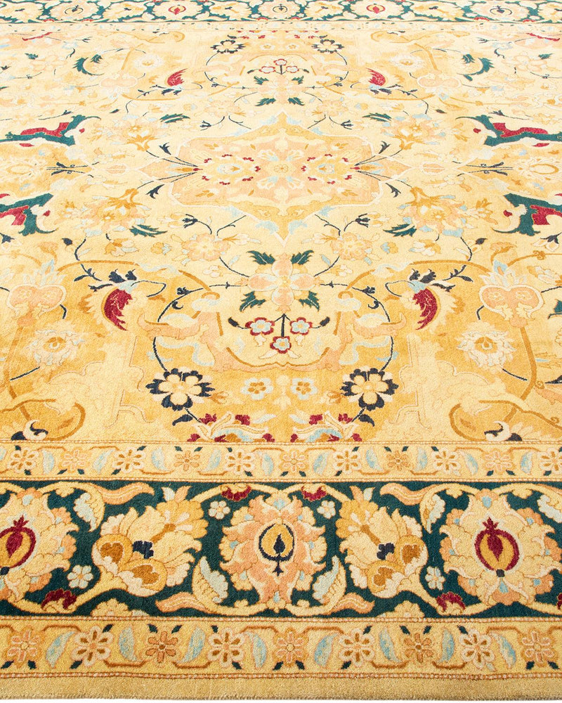One-of-a-Kind Imported Hand-Knotted Area Rug  - Ivory, 8' 1" x 10' 5" - Modern Rug Importers