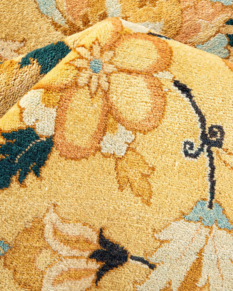 One-of-a-Kind Imported Hand-Knotted Area Rug  - Ivory, 8' 1" x 10' 5" - Modern Rug Importers