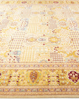 One-of-a-Kind Imported Hand-Knotted Area Rug  - Ivory, 8' 2" x 10' 2" - Modern Rug Importers