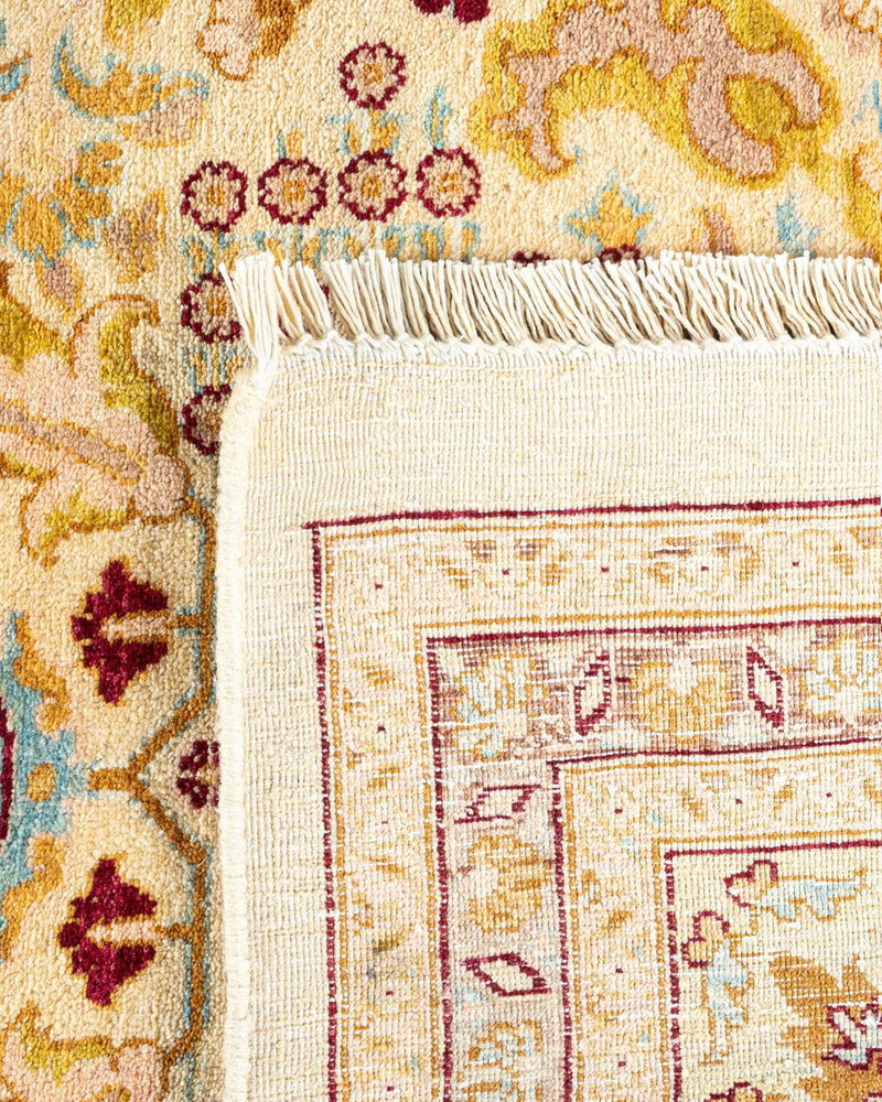 One-of-a-Kind Imported Hand-Knotted Area Rug  - Ivory, 8' 2" x 10' 2" - Modern Rug Importers
