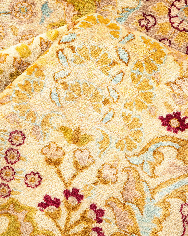 One-of-a-Kind Imported Hand-Knotted Area Rug  - Ivory, 8' 2" x 10' 2" - Modern Rug Importers