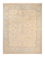 One-of-a-Kind Imported Hand-Knotted Area Rug  - Ivory, 8' 2" x 10' 3" - Modern Rug Importers