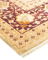 One-of-a-Kind Imported Hand-Knotted Area Rug  - Ivory, 8' 2" x 10' 4" - Modern Rug Importers