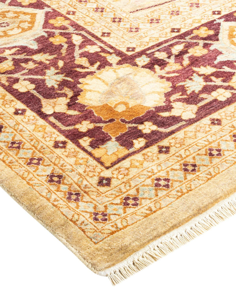 One-of-a-Kind Imported Hand-Knotted Area Rug  - Ivory, 8' 2" x 10' 4" - Modern Rug Importers