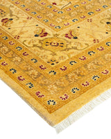 One-of-a-Kind Imported Hand-Knotted Area Rug  - Ivory, 8' 2" x 10' 4" - Modern Rug Importers