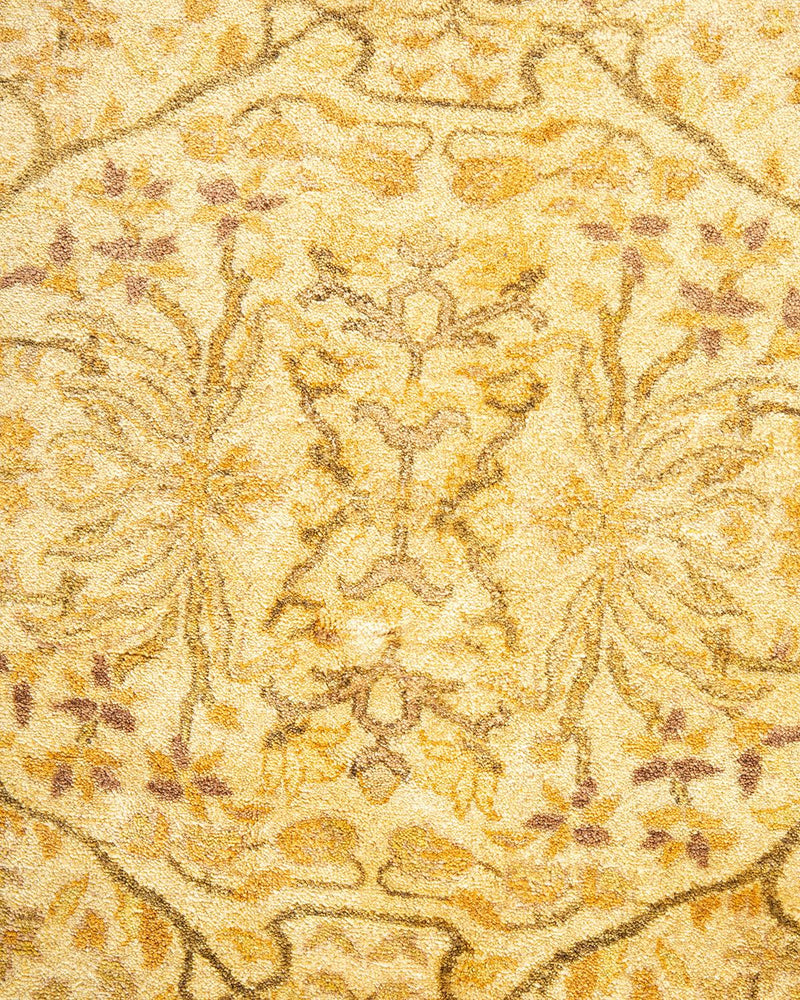 One-of-a-Kind Imported Hand-Knotted Area Rug  - Ivory, 8' 2" x 10' 4" - Modern Rug Importers