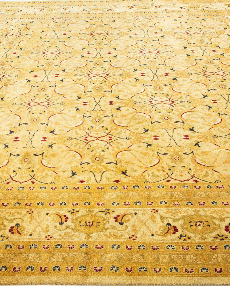 One-of-a-Kind Imported Hand-Knotted Area Rug  - Ivory, 8' 2" x 10' 4" - Modern Rug Importers