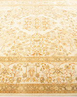 One-of-a-Kind Imported Hand-Knotted Area Rug  - Ivory, 8' 2" x 10' 4" - Modern Rug Importers
