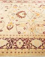 One-of-a-Kind Imported Hand-Knotted Area Rug  - Ivory, 8' 2" x 10' 4" - Modern Rug Importers