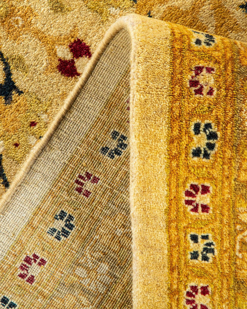 One-of-a-Kind Imported Hand-Knotted Area Rug  - Ivory, 8' 2" x 10' 4" - Modern Rug Importers