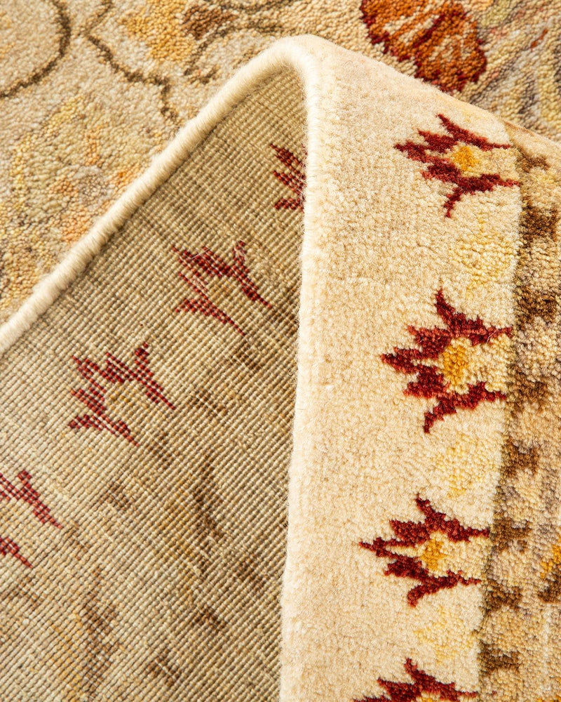 One-of-a-Kind Imported Hand-Knotted Area Rug  - Ivory, 8' 2" x 10' 4" - Modern Rug Importers