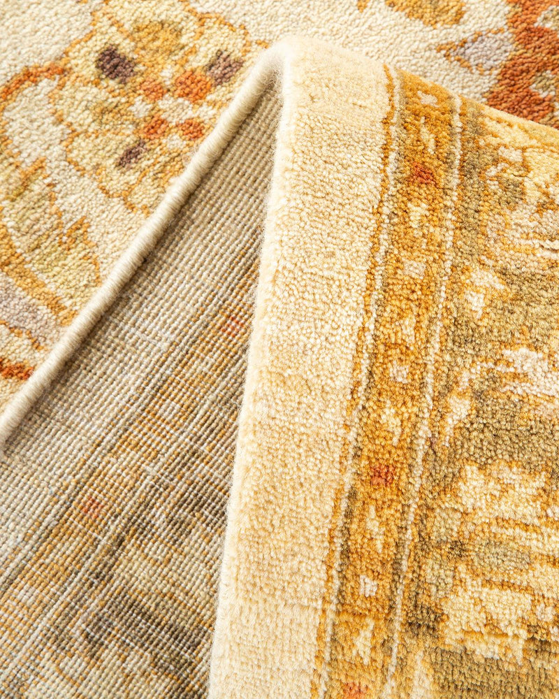 One-of-a-Kind Imported Hand-Knotted Area Rug  - Ivory, 8' 2" x 10' 4" - Modern Rug Importers