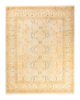 One-of-a-Kind Imported Hand-Knotted Area Rug  - Ivory, 8' 3" x 10' 3" - Modern Rug Importers