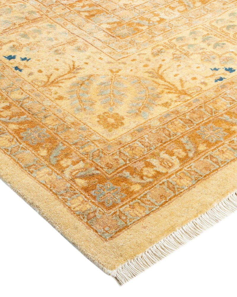 One-of-a-Kind Imported Hand-Knotted Area Rug  - Ivory, 8' 3" x 10' 3" - Modern Rug Importers