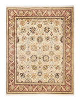 One-of-a-Kind Imported Hand-Knotted Area Rug  - Ivory, 8' 3" x 10' 6" - Modern Rug Importers