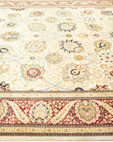 One-of-a-Kind Imported Hand-Knotted Area Rug  - Ivory, 8' 3" x 10' 6" - Modern Rug Importers