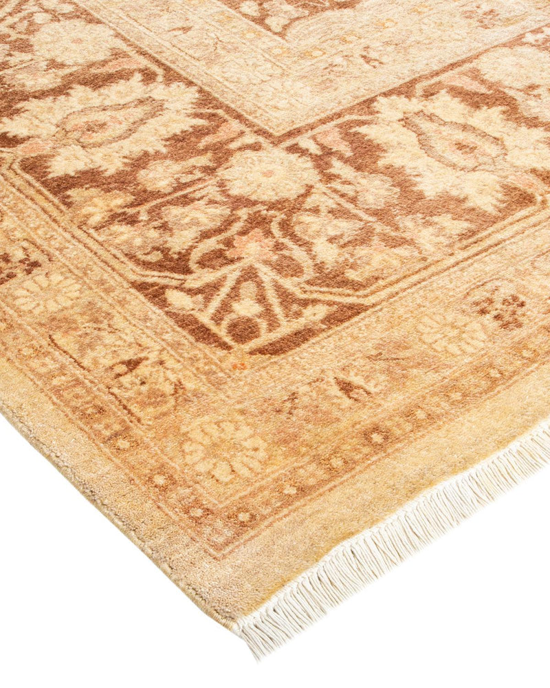 One-of-a-Kind Imported Hand-Knotted Area Rug  - Ivory, 8' 4" x 10' 4" - Modern Rug Importers