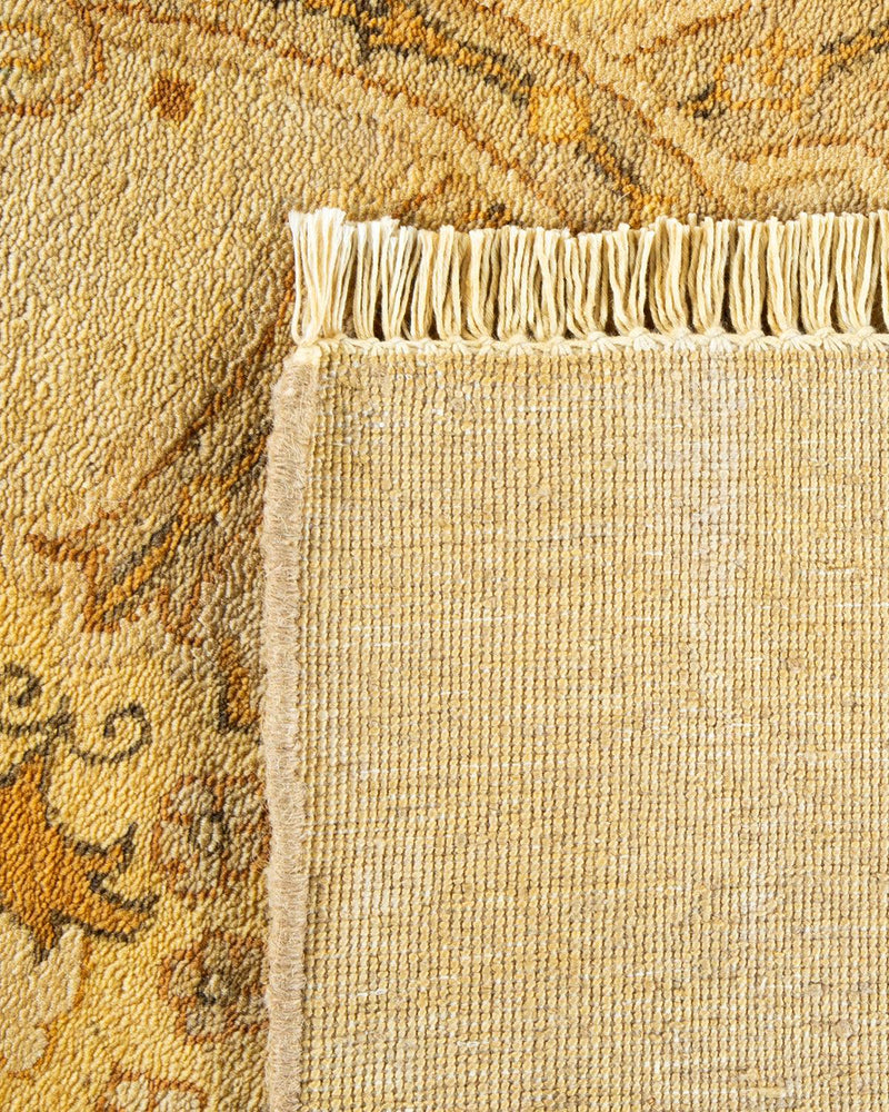 One-of-a-Kind Imported Hand-Knotted Area Rug  - Ivory, 9' 1" x 12' 0" - Modern Rug Importers
