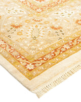 One-of-a-Kind Imported Hand-Knotted Area Rug  - Ivory, 9' 2" x 11' 10" - Modern Rug Importers