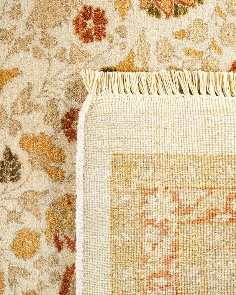 One-of-a-Kind Imported Hand-Knotted Area Rug  - Ivory, 9' 2" x 11' 10" - Modern Rug Importers