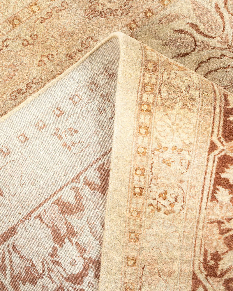 One-of-a-Kind Imported Hand-knotted Area Rug  - Ivory, 9' 4" x 12' 3" - Modern Rug Importers