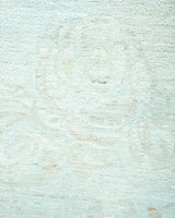 One-of-a-Kind Imported Hand-Knotted Area Rug  - Light Blue, 8' 2" x 9' 10" - Modern Rug Importers